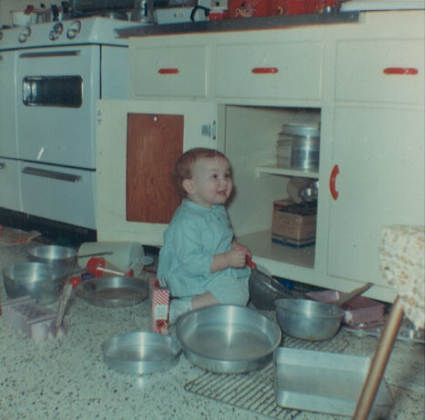 the last time *i* was ever in the kitchen!