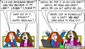 cathy tries to talk me down from a technobuzz